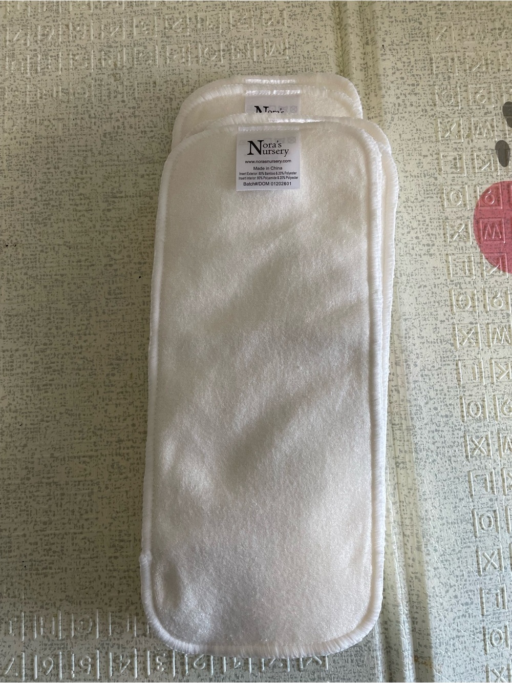 Nora's Nursery Baby Cloth Pocket Diapers Inserts 9 Pack